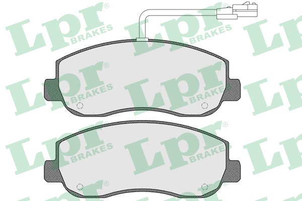 NF PARTS Bremžu uzliku kompl., Disku bremzes T1969NF